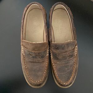 Bed Stu distressed penny loafers Size 8